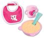 Poupée jouet set d'alimentation Ø accessoires - Matériau non toxique - Léger et compact - Pour enfants