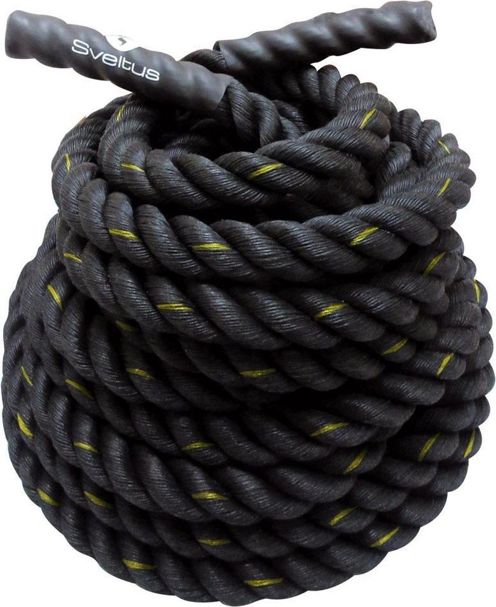 Sveltus Battle Rope 26mm 10 Meter - Zwart