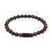AMOR - Armband Roestvrij Staal Zwart Sterrenbeeld Schorpioen