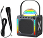 Denver Karaoke Set for Kids & Adults - Bluetooth - Includes Microphone - Black