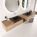 Mondiaz Bukla badmeubel 4 lades 240 cm washed oak en urban