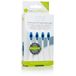 Beconfident Whitening Sonic 4-pack toothbrush heads white