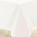 LingeDecor Tafelkleed voor binnen - Wit - polyester - 140 x 200 cm