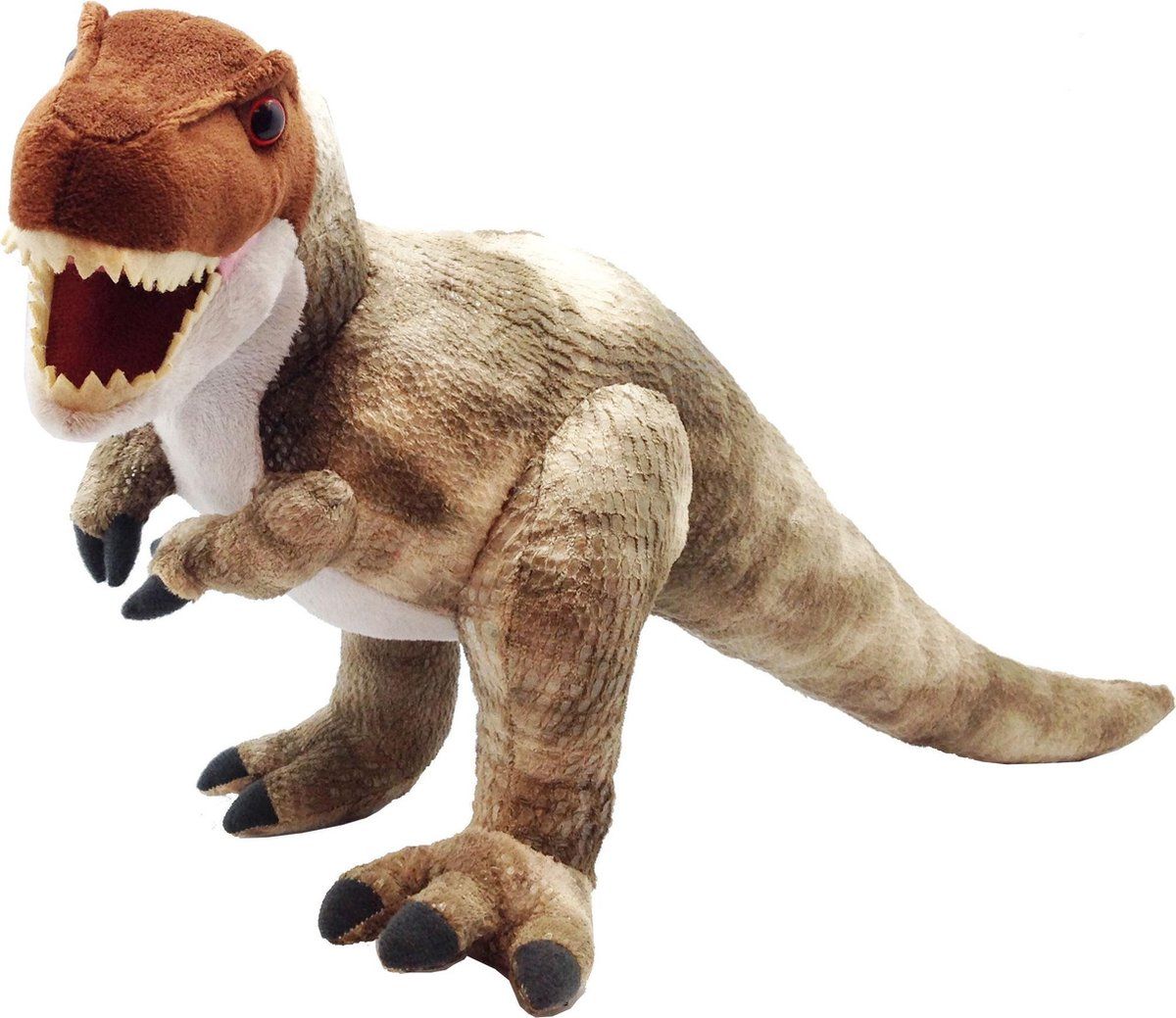 Wild Republic Knuffeldier Dinosaurus II T-Rex 44 cm - Bruin