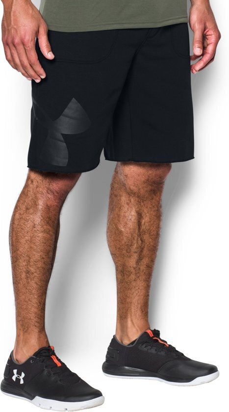 Under Armour - Rival Fleece Exploded Logo Short - Heren - maat S