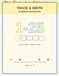 Trace Icecat Trace & Write: Numbers 1-25 Workbook for Kids