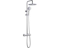 Go by Van Marcke VAN MARCKE Go Cocoon opbouw regendouche met thermostaat en handdouche chroom