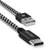 Dux Ducis Fast Charging 2.1A USB-C Lange Oplaad Kabel 5 Meter
