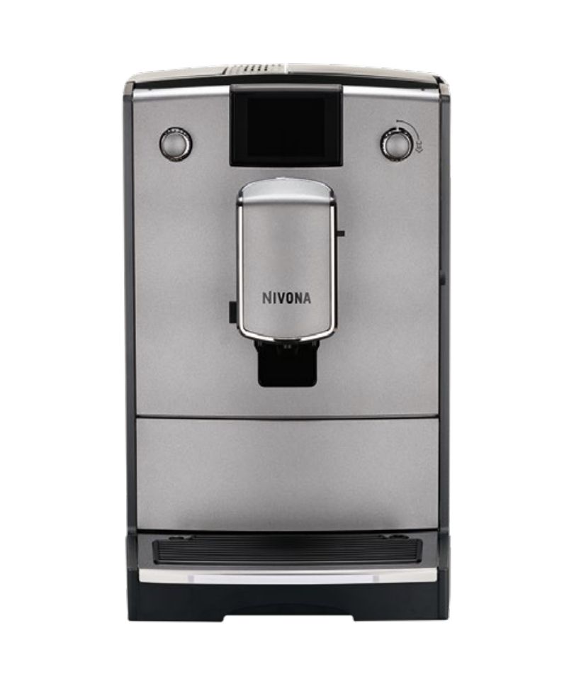 Nivona NICR 695 Titanium - Combi Coffee Maker - 2.2L - 2 Cups - Bean to Cup