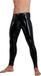 Late X Latex Leggings voor heren Zwart XL