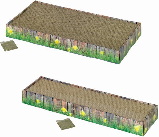 Nobby krabplank karton in doos - 48 x 125 x 5 cm