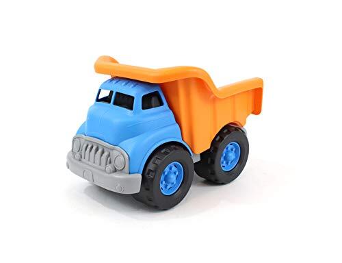 Green Toys Dump Truck Autospeelgoed 10"X7.5"x6.75" oranje/blauw