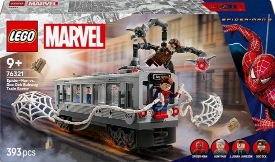 LEGO® Marvel Spider-Man vs. Doc Ock Metroscène - 76321 Bouwset