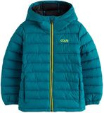 Next Jongens Medium zwaar gewatteerd jack met capuchon Blauw