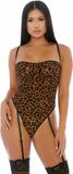 Forplay Feline - Sexy Teddy - S - Bruin