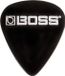 BOSS BPK-12-BT Thin Celluloid Picks, Black, 12-Pack