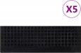 vidaXL - Rubberen Trapmatten - 5 stuks - 25x75 cm
