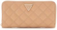 GUESS Giully II SLG Zip Around Wallet Beige Lichtbruin