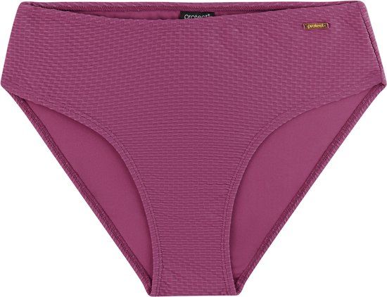 Protest MIXCELEBAS Bikini Broekje Dames - Normale Pasvorm - Gestreept - Punch Pink