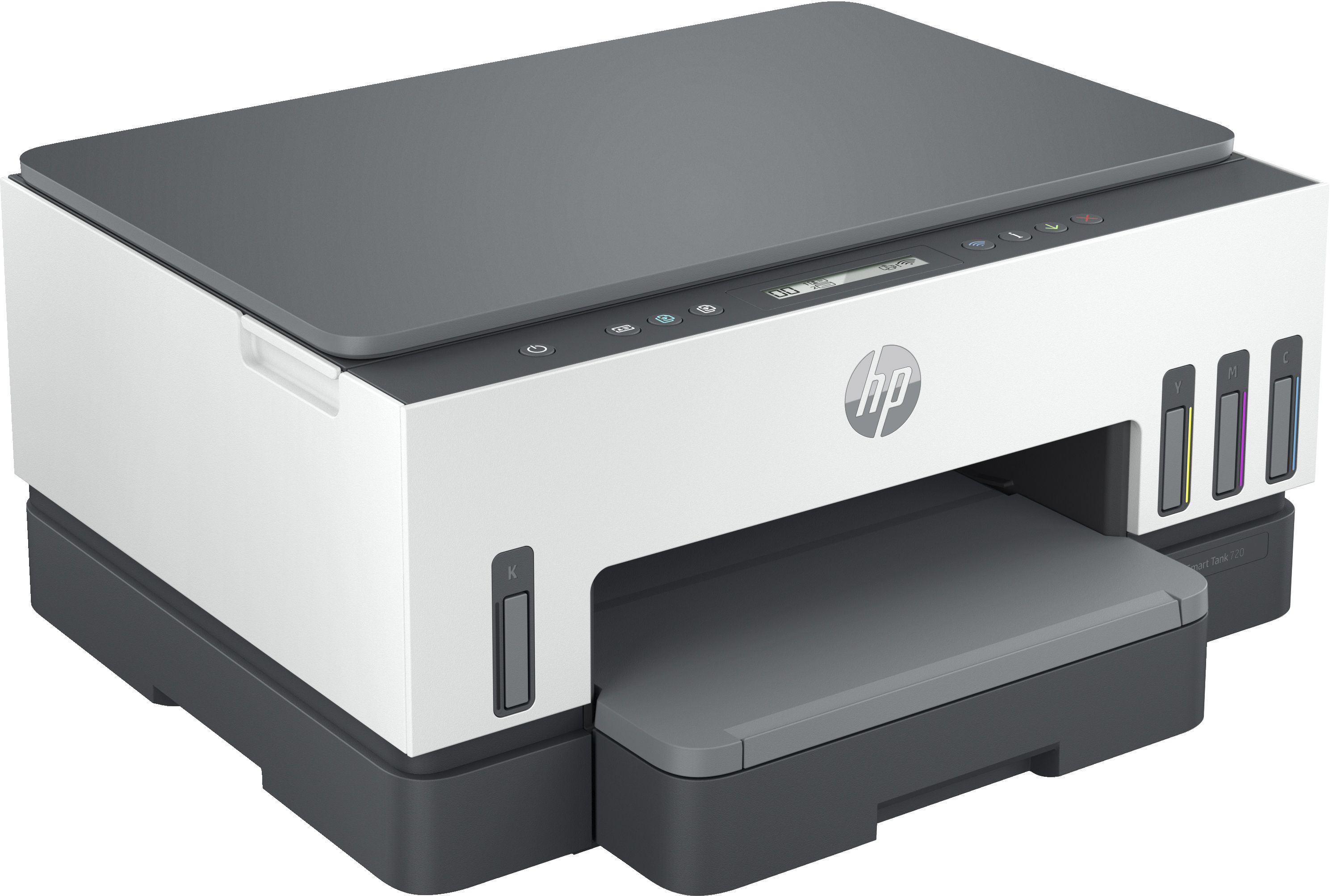 HP Smart Tank 720 All-in-One Printer - Color - Inkjet - A4 - 15 ppm (Black) / 9 ppm (Color) - Wi-Fi
