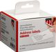 Quantore Labeletiket 11354 57mmx32mm wit