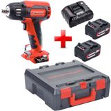 Rothenberger RO ID400 accu-slagmoersleutel 18 V 400 Nm borstelloos + 2x accu 4,0 Ah + oplader + Rocase