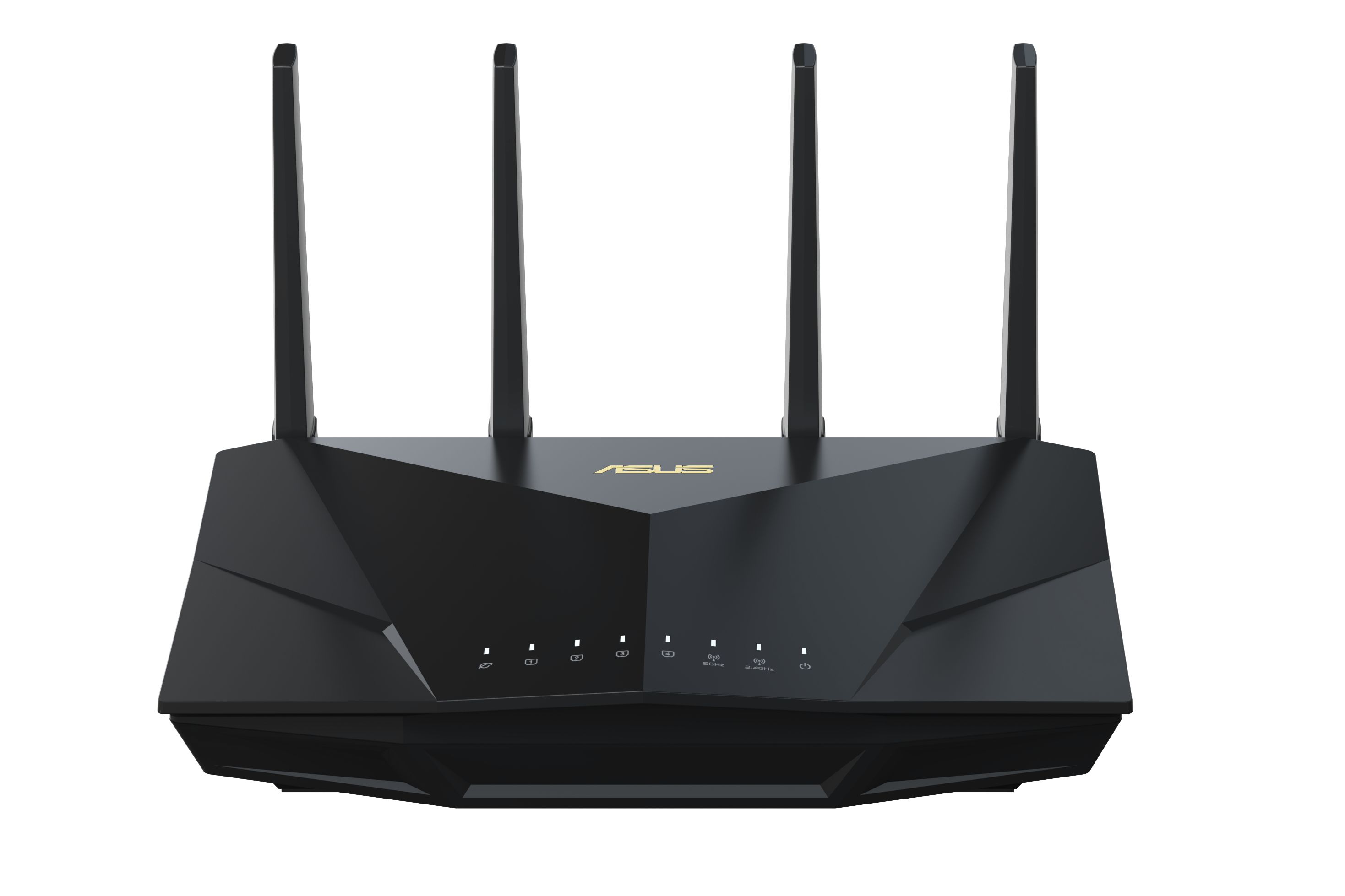 ASUS RT-AX5400 draadloze router - Gigabit Ethernet - Dual-band - Zwart
