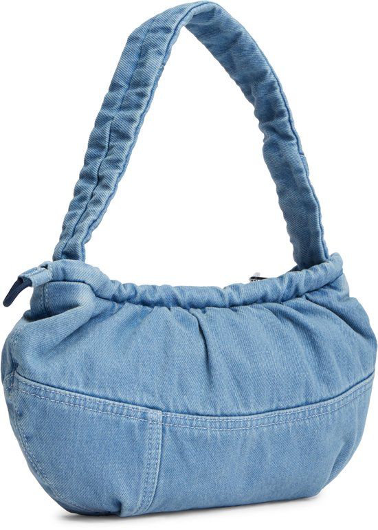 Tommy Hilfiger Schoudertas Katoen Unisex Blauw