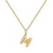 good.designs Ketting met bubbel-initialen hanger M