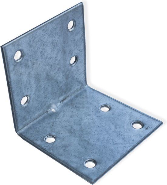 Eurofix Versterkingshoek op kaart verzinkt 60x60x60 mm 4ST