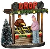 Luville - Drop Market Résine/Plastique Brun/Blanc/Bleu/Vert/Rouge/Rose 11 cm