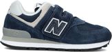 New Balance 574 Lage Sneakers - Jongens - Blauw Maat 33