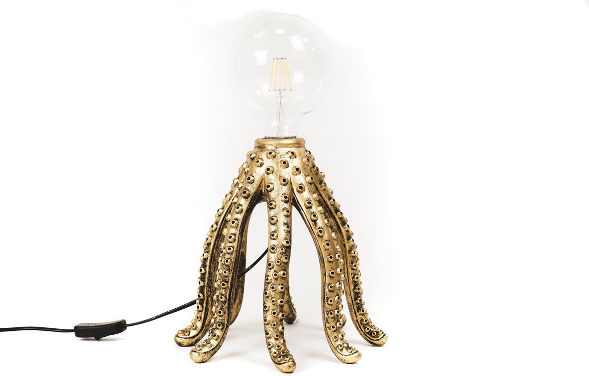 Housevitamin - Lamp goud octopus