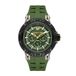 Cerruti 1881 CIWGQ0111103 - Horloge - Siliconen - Donkergroen - 45 mm