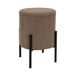 Home Deco Factory Lot De 4 Poufs Jules Côtelé Taupe