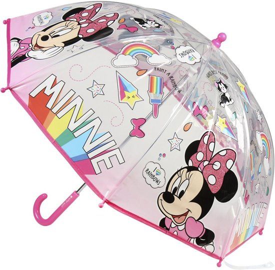 Disney Kinderparaplu Minnie Mouse Roze Meisjes 45 Cm
