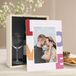 Maison de la Surprise Coffret vin rouge avec 2 verres - Merlot - Couvercle imprimé