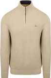 McGregor Half Zip Trui Merinowol Structure Sand - Maat XXL - Heren - Pullovers