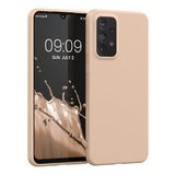kwmobile telefoonhoesje geschikt voor Samsung Galaxy A33 5G - Hoesje voor smartphone - Back cover in kokosmelk