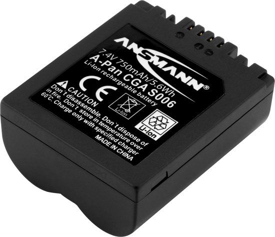 Ansmann CGA S006 - Accu - 800 mAh - Lithium - 2 jaar garantie