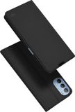 Techsuit Magskin Book Wallet Case Zwart voor Motorola Moto G31 / Moto G41