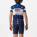 Castelli Soudal Quick-step 2023 Korte Mouw Wielertrui Blauw 8 Years Jongen