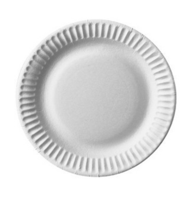 Starpak Bord Karton 15 cm Wit