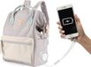 Himawari Sac à dos & Sac pour ordinateur portable - Violet - 15.6 pouces Ordinateur portable - Hydrofuge - Station de recharge USB