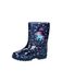 LICO Bottes de pluie 'Stormy' bleu / rose