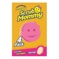 Scrub Daddy Scrub Daddy | Scrub Mommy sponzen roze (4 stuks)