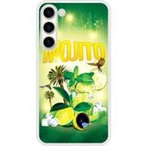Mojito Forêt Bedrukt siliconen hoesje compatibel met Galaxy S23 Plus