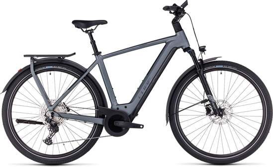 Cube Kathmandu Hybrid Pro 750 - Heren - Hybride Fiets - 2023 - Flashgrey/Black - M
