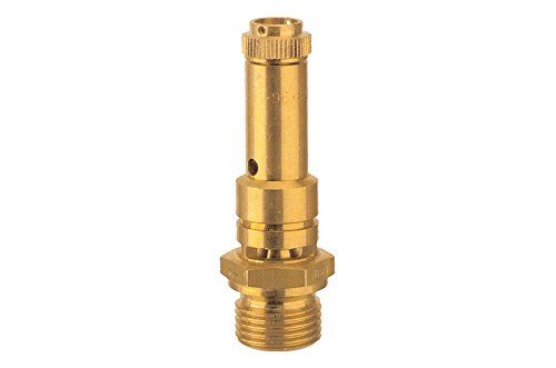 Riegler 104184-226.02-11,0 veiligheidsventiel DN 8, messing, G 3/8, responsiedruk 11 bar, 1 st
