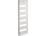 Hager Aanrakingsbeschermingsafdekking, universN, 900x250mm, 6x 12PLE, sleufafstand 125mm - US61A5